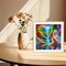 5D Waterfall Landscape Diamond Art Kit for Adults & Beginners – Colorful Fairy DIY Full Drill Diamond Painting Set 13.78×13.78 Inch – Gem Art Wall Decor Craft Kit